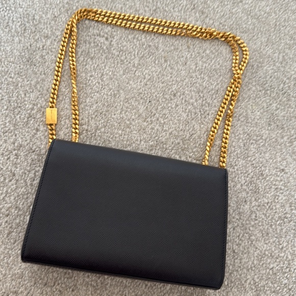 Saint Laurent KATE SMALL IN GRAIN DE POUDRE EMBOSSED LEATHER - Picture 2 of 4